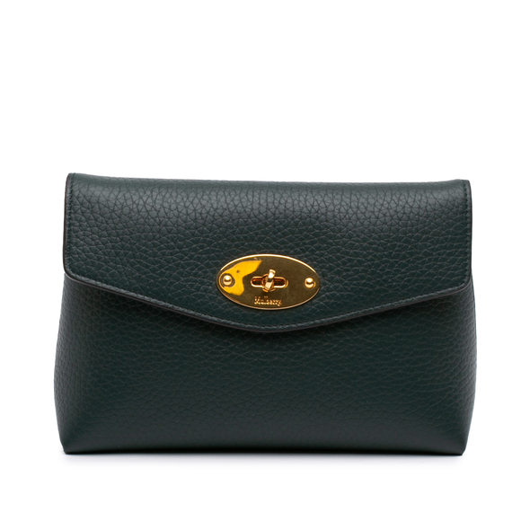 Mulberry Other - Pre-Loved Mulberry Small Grained Calfskin Darley Cosmetic Pouch